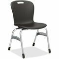 Virco 18 in STACK CHAIR, 4PK VIRSG418BKCH